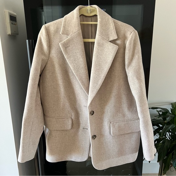 & Other Stories wool blazer coat - Picture 3 of 10